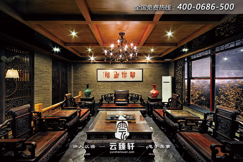 專(zhuān)業(yè)中式茶樓設(shè)計(jì)效果圖